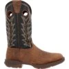'Durango' Men's 12" Rebel Western Round Toe - Oak Bark / Midnight -Carhartt Store DDB0428 profile 1024x1024@2x