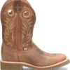 'Double H' Men's 11" Andrew EH Western Wide Square Toe Roper - Tan -Carhartt Store DH4565 500xauto Profile 1024x1024@2x