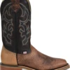 'Double H' Men's 12" Grissom SR Square Toe I.C.E. ™ Roper - Kenia Cognac / Summer Tan / Black -Carhartt Store DH4644 500xauto Profile 1024x1024@2x
