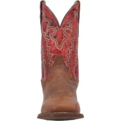 'Dan Post' Men's 11" Killeen Western Square Toe - Tan / Red -Carhartt Store DP4813 5 1024x1024@2x