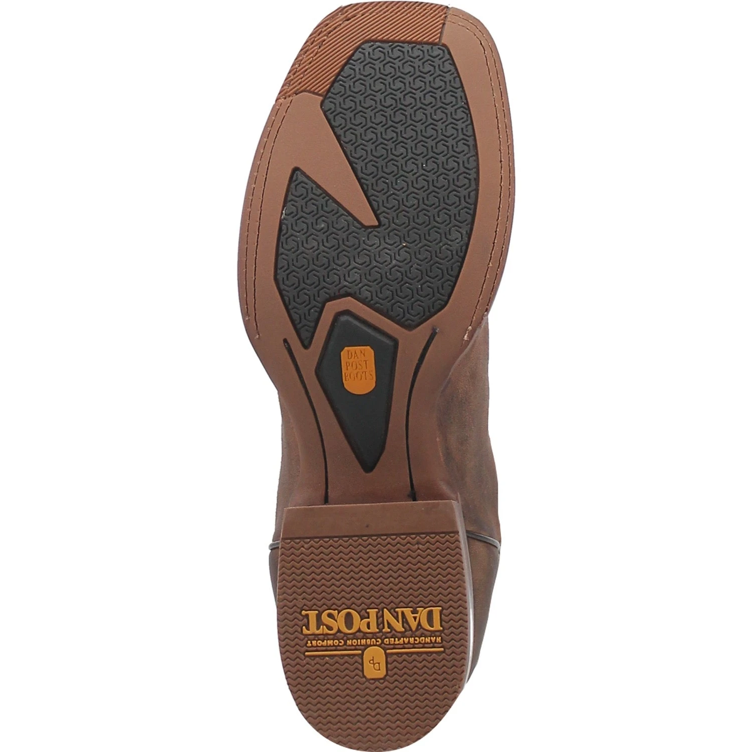 'Dan Post' Men's 13" Bullhead Western Square Toe - Rust 5 'Dan Post' Men's 13" Bullhead Western Square Toe - Rust - Image 3