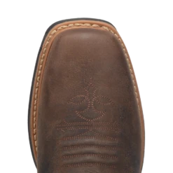 'Dan Post' Men's 11" Storm Tide EH WP Western Square Toe - Bone / Brown -Carhartt Store DP56411 shdw 6 1024x1024@2x
