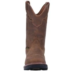 ‘Dan Post’ Men’s 11” Blayde Leather WP Western Work - Saddle Tan -Carhartt Store DP69402 5 1024x1024@2x