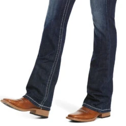 'Ariat' Women's R.E.A.L. Low Rise Stretch Rosy Whipstitch Boot Cut - Lakeshore -Carhartt Store F16 WMS WEST 10018351 detail01 1024x1024@2x