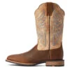 'Ariat' Men's 12" Everlite Blazin Western Square Toe - Whole Wheat / Sand Dollar -Carhartt Store F22 MNS WEST 10042436 side 1024x1024@2x