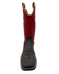 'Fenoglio' Men's 13" Cape Buffalo Western Square Toe - Grey / Red -Carhartt Store FB342426283 1024x1024@2x