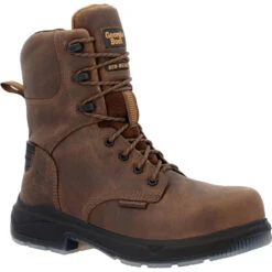 'Georgia Boot' Men's 8" FLXpoint Ultra EH WP Comp Toe - Brown -Carhartt Store GB00554 1024x1024@2x