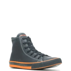'Harley Davidson' Men's 4.25" Nathan Hi-Top Sneaker - Black -Carhartt Store HDM D93816 101221 F15 045 1024x1024@2x