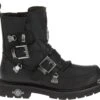 'Harley Davidson' Men's 6" Distortion Skull Zip Boot - Black -Carhartt Store HDM D94167 F15 000 1024x1024@2x
