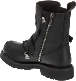 'Harley Davidson' Men's 6" Distortion Skull Zip Boot - Black -Carhartt Store HDM D94167 F15 091114 225 1024x1024@2x