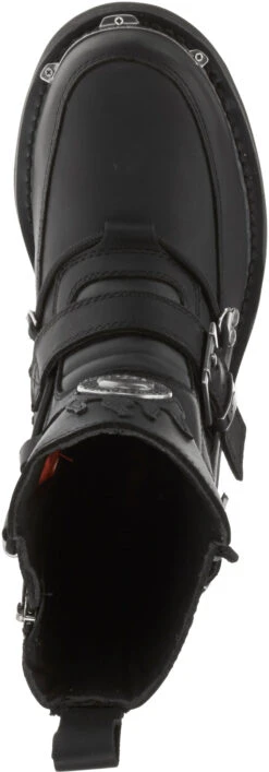 'Harley Davidson' Men's 6" Distortion Skull Zip Boot - Black -Carhartt Store HDM D94167 F15 091114 TOP 1024x1024@2x