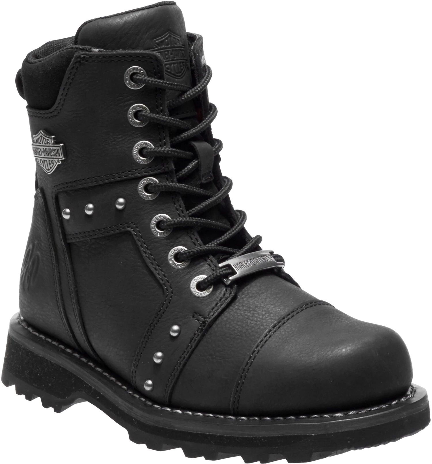'Harley Davidson' Women's 5.5" Oakleigh Leather - Black 4 'Harley Davidson' Women's 5.5" Oakleigh Leather - Black - Image 2