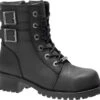 'Harley Davidson' Women's Archer Steel Toe Boot - Black -Carhartt Store HDW D84464 101718 S19 022 1024x1024@2x