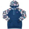 'Hooey' Women's "Rope Like A Girl" Hoody - Navy / Aztec -Carhartt Store HH1188NVAZ 1000x1000 af28a77b f932 4db5 861d 479afcd0977a 1024x1024@2x