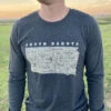 'ScratchPad Tees' Unisex Hometown SD Tee - Grey Heather
