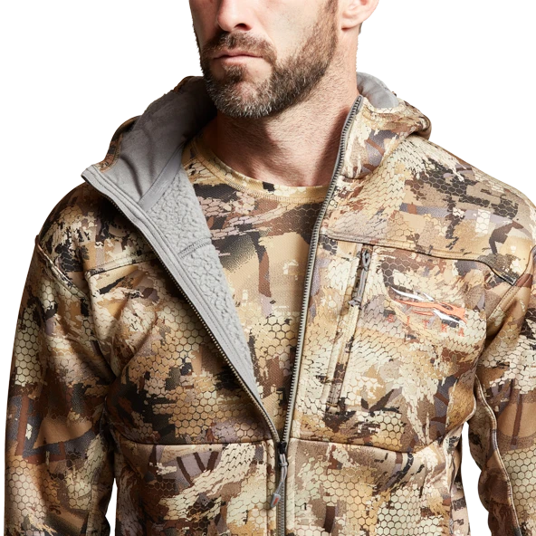 'Sitka' Men's Traverse Hoody - Optifade Waterfowl : Marsh 7 'Sitka' Men's Traverse Hoody - Optifade Waterfowl : Marsh - Image 5