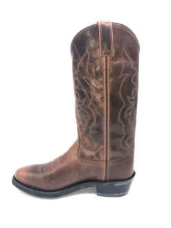 'Old West' Men's 13" Western Narrow Round Toe - Brown -Carhartt Store IMG 2906 1024x1024@2x