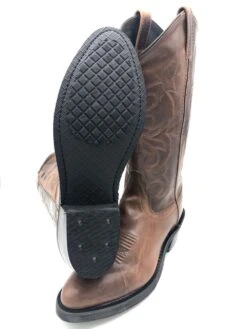 'Old West' Men's 13" Western Narrow Round Toe - Brown -Carhartt Store IMG 2910 1024x1024@2x