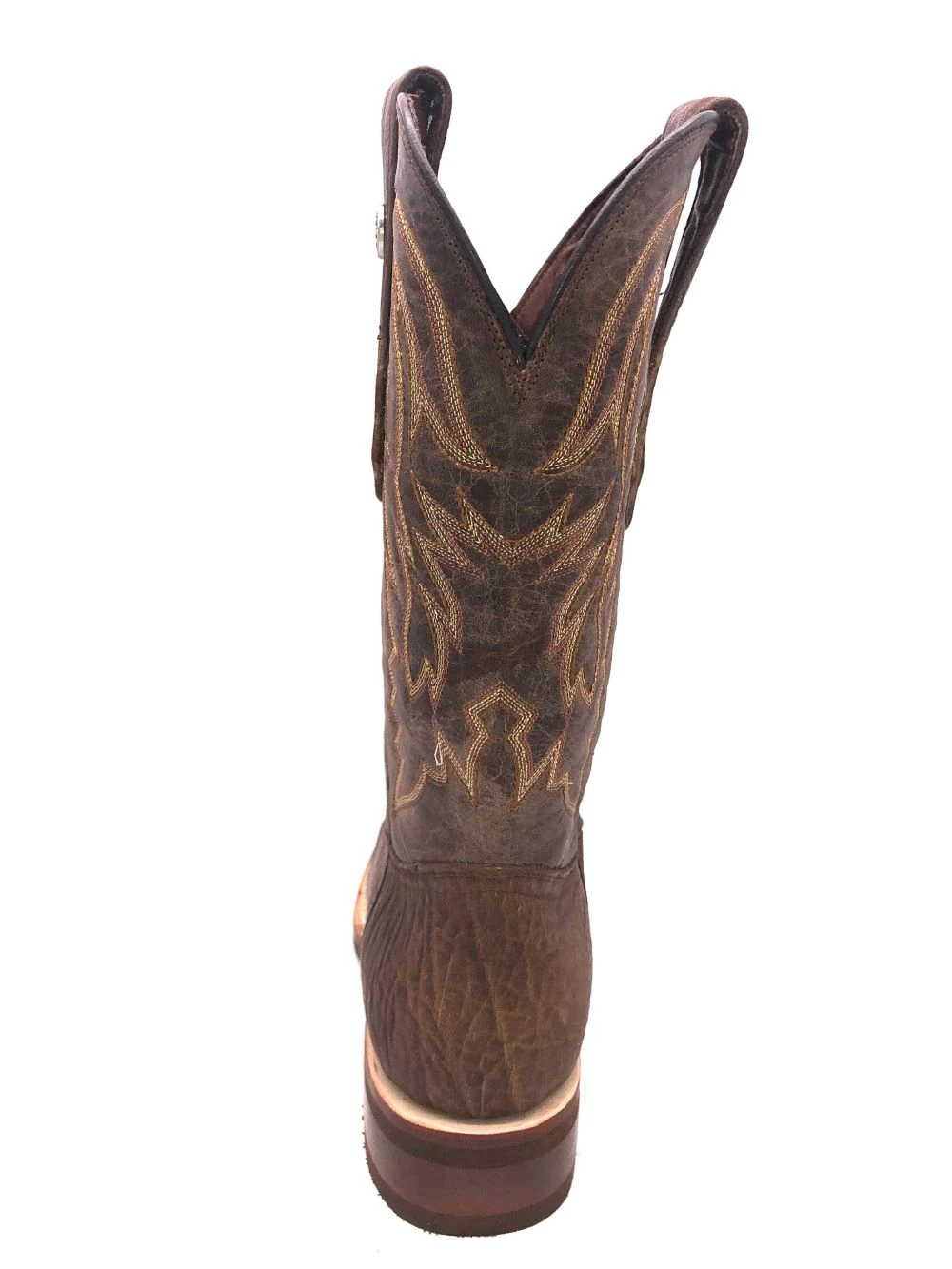 'Tanner Mark' Men's 13" Western Square Toe - Brown / Brown 5 'Tanner Mark' Men's 13" Western Square Toe - Brown / Brown - Image 3