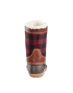 'Baffin' Women's Jasper Insulated WP Boot - Red / Black Plaid -Carhartt Store JASPER RAF HEEL 1024x1024@2x