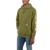 'Carhartt' Men's Midweight Logo Hoodie - True Olive Heather -Carhartt Store K288 G79 MF21 b 1024x1024@2x