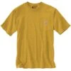 'Carhartt' Men's Loose Fit Pocket T-Shirt - Dijon Heather -Carhartt Store K87Y23 MF21 e 1024x1024@2x