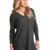 'Panhandle Slim' V-Neck Waffle Knit Tunic - Gray / Grey -Carhartt Store L8T2940 1024x1024@2x