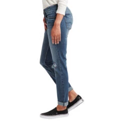 'Silver Jeans' Women's Curvy Boyfriend Mid Rise Slim Leg - Medium Wash 7 'Silver Jeans' Women's Curvy Boyfriend Mid Rise Slim Leg - Medium Wash -Carhartt Store LA23415AU333 IND 3 1024x1024@2x