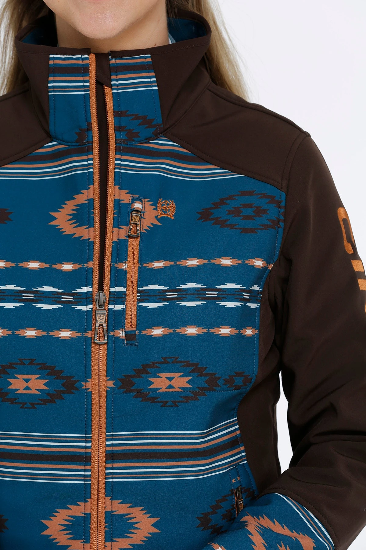 'Cinch' Women's Concealed Carry Bonded Jacket - Brown 5 'Cinch' Women's Concealed Carry Bonded Jacket - Brown - Image 3