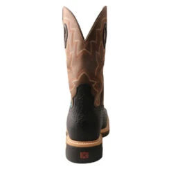 'Twisted X' Men's 12" Lite Western Work EH WP Steel Toe - Black / Brown -Carhartt Store MLCSW02 BK 2048x2048 213d9c8e 19ef 4adb b707 e1f56f040444 1024x1024@2x