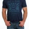 'Cinch' Men's Grit/Glory Screen Print T Shirt - Navy -Carhartt Store MTT1690549 1024x1024@2x