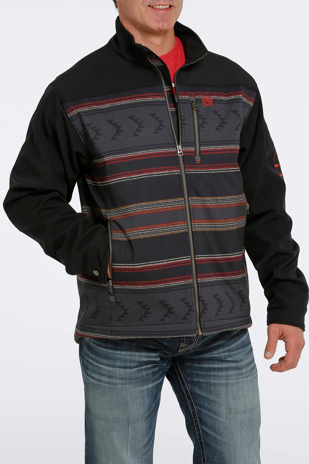 'Cinch' Men's Concealed Carry Bonded Jacket - Black 4 'Cinch' Men's Concealed Carry Bonded Jacket - Black - Image 2