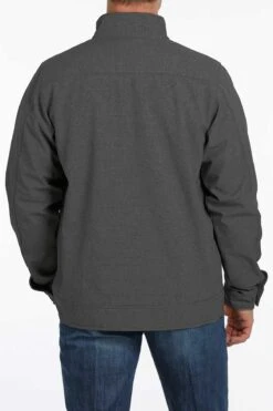 'Cinch' Men's Concealed Carry Bonded Logo Jacket - Charcoal -Carhartt Store MWJ1539003 2 1024x1024@2x