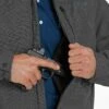 'Cinch' Men's Concealed Carry Bonded Logo Jacket - Charcoal -Carhartt Store MWJ1539003 4 1024x1024@2x