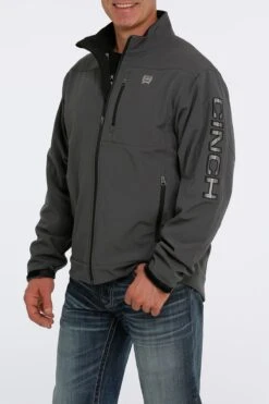 'Cinch' Men's Lined Bonded Jacket - Grey -Carhartt Store MWJ1567002 3 1024x1024@2x
