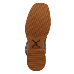 'Twisted X' Men's 12" Tech X Western Square Toe - Rustic Brown/ Navy -Carhartt Store MXTR004.09 4800x4800 R 1024x1024@2x