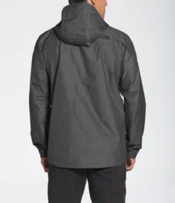 'The North Face' Men's Venture 2 WP Jacket - Dark Heather Grey (Tall) -Carhartt Store NF0A2VE9 6JJ back 1024x1024@2x