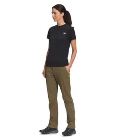 'The North Face' Women's Paramount Mid-Rise Pant - Military Olive -Carhartt Store NF0A4ASF 37U model34 1024x1024@2x