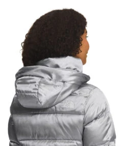 'The North Face' Women's Gotham Jacket - Meld Grey -Carhartt Store NF0A4R33 8B1 modelhood3 1024x1024@2x