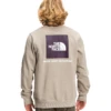 'The North Face' Men's Box NSE Crew Sweatshirt - Flax -Carhartt Store NF0A5A6V CEL hero 1024x1024@2x