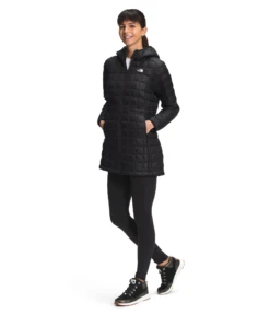 'The North Face' Women's Thermoball Stowable ECO Jacket - TNF Black -Carhartt Store NF0A5GLB JK3 model34 1024x1024@2x
