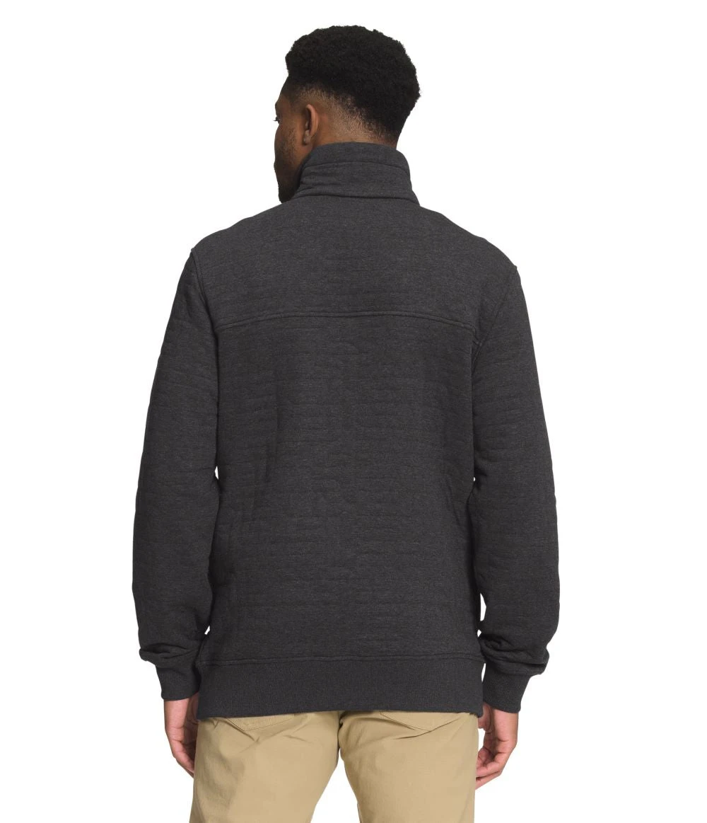 'The North Face' Men's Longs Peak Quilted 1/4 Zip - TNF Black Heather 5 'The North Face' Men's Longs Peak Quilted 1/4 Zip - TNF Black Heather - Image 3