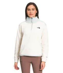'The North Face' Women's Alpine Polartec® 200 1/4 Zip - Gardenia White
