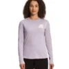 'The North Face' Women's Triblend Logo Marks Tee - Lavender Fog / Gardenia White 1 'The North Face' Women's Triblend Logo Marks Tee - Lavender Fog / Gardenia White -Carhartt Store NF0A7UPS 8A9 hero 1024x1024@2x