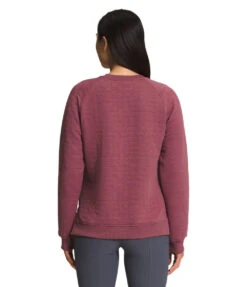 'The North Face' Women's Longs Peak Quilted Crew - Wild Ginger Heather -Carhartt Store NF0A7USR 7A6 back 1024x1024@2x