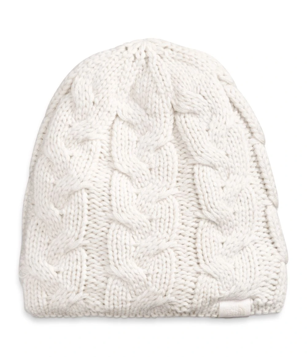 'The North Face' Women's Cable Minna Beanie - Gardenia White 3 'The North Face' Women's Cable Minna Beanie - Gardenia White