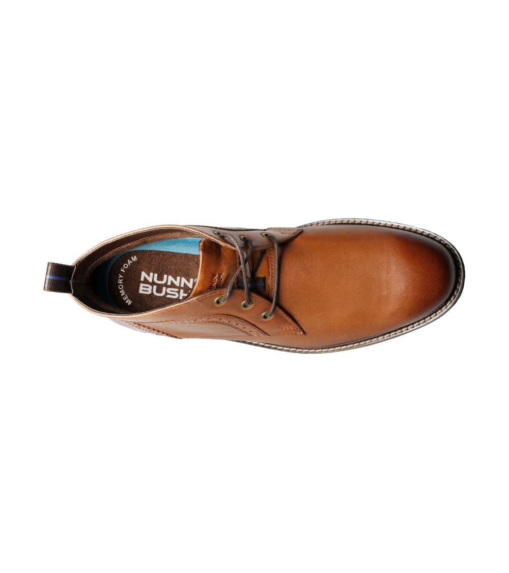 'Nunn Bush' Men's Ozark Plain Toe Chukka Boot - Tan Crazy Horse 4 'Nunn Bush' Men's Ozark Plain Toe Chukka Boot - Tan Crazy Horse - Image 2