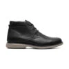 'Nunn Bush' Men's Otto Plain Toe Chukka - Black Tumbled
