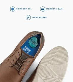 'Nunn Bush' Men's Baybridge Plain Toe Oxford - Brown -Carhartt Store NunnBush Spring 2021 84903 200 ALT T 1024x1024@2x