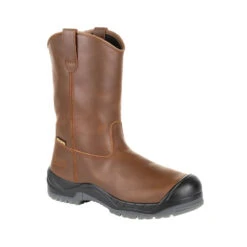 'Rocky' Men's 11" Worksmart Int. Met Guard EH WP Comp Toe - Brown -Carhartt Store RKK0264 1024x1024@2x